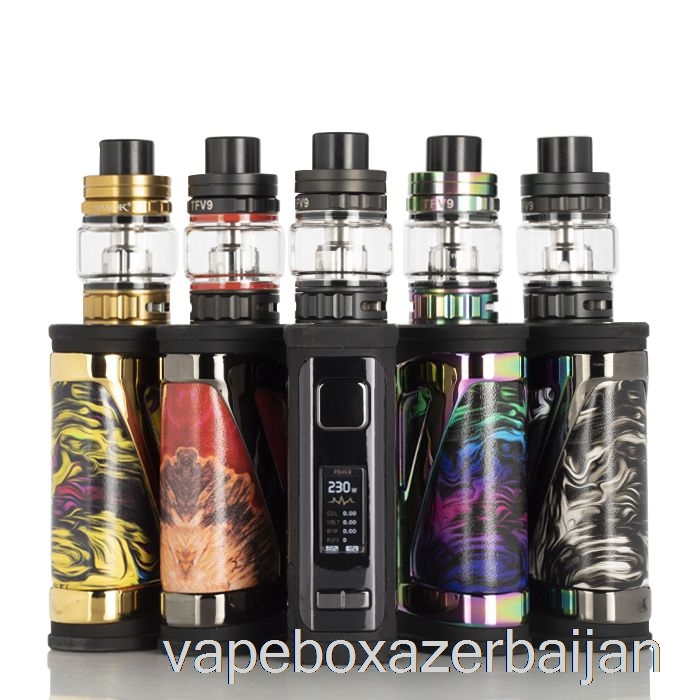 E-Juice Vape SMOK SCAR-18 230W Starter Kit [TFV18 Vers] Brown